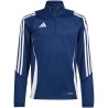 Bluza dla dzieci adidas Tiro 24 Training Top granatowa IR9360 140cm