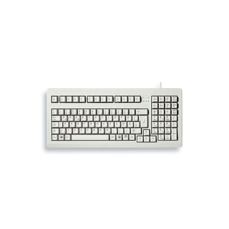 CHERRY G80-1800 klawiatura Uniwersalne USB QWERTZ Niemiecki Szary