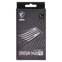 Dysk SSD MSI SPATIUM M480 Pro 1TB PCIe 4.0 NVMe M.2 2280