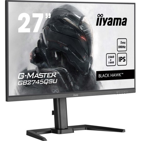 iiyama G-MASTER GB2745QSU-B2 monitor komputerowy 68,6 cm (27") 2560 x 1440 px Wide Quad HD LED Czarny