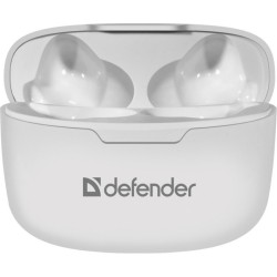 DEFENDER SŁUCHAWKI BLUETOOTH TWINS 903 DOUSZNE BIAŁE 63903