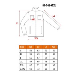 NEO tools 81-742-XXXL ubranie robocze Kurtka