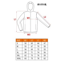 NEO tools 81-511-XL ubranie robocze Kurtka