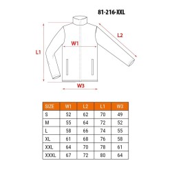 NEO tools 81-216-XXL ubranie robocze Kurtka