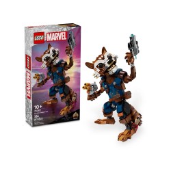 LEGO Super Heroes 76282 Rocketa i Małego Groota