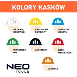 NEO tools 97-210 ochronne nakrycie głowy