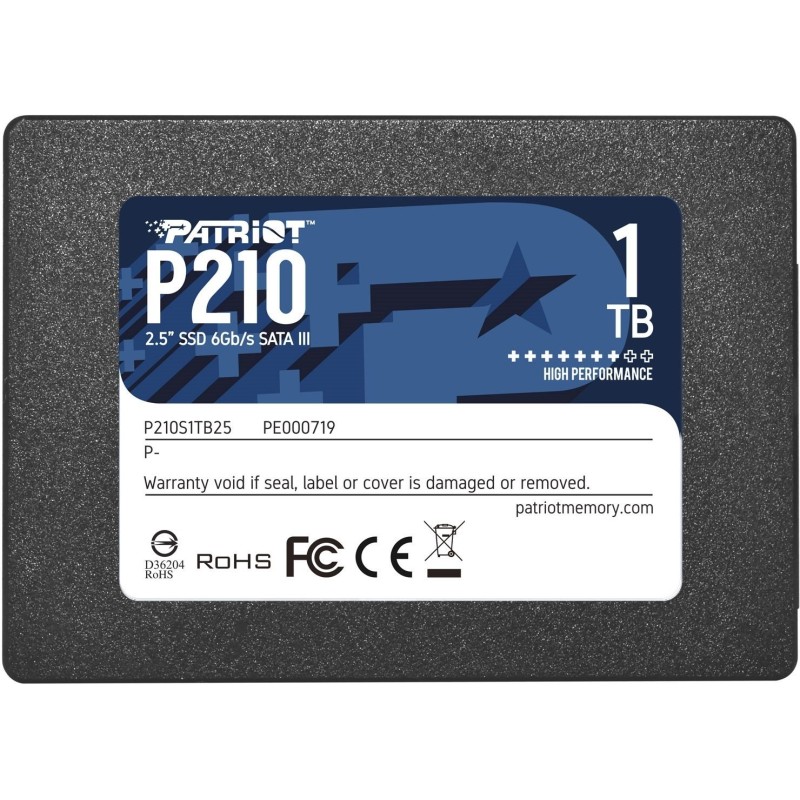 SSD Patriot P210 1TB SATA3 2.5