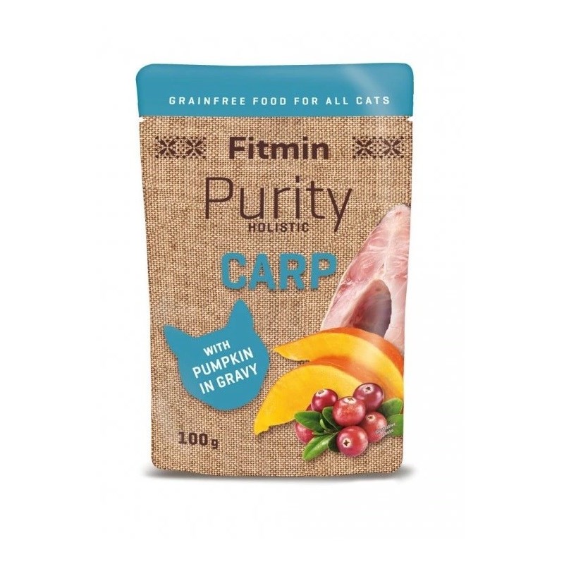 FITMIN Purity Cat karp z dynią 100g