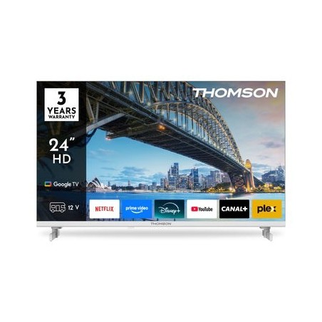 Telewizor Thomson 24HG2S15CW - Google TV 24" HD Biały 12V