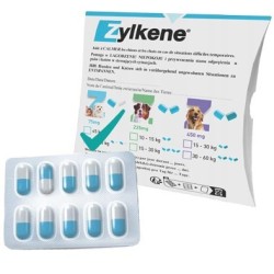 Vetoquinol Zylkene tabletki uspokajające dla psa i kota 75mg 10tab