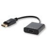 Adapter SAVIO cl-55 (HDMI F - DisplayPort M 0,10m kolor czarny)