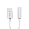 SAVIO ADAPTER USB-C - MINI JACK 3,5 MM (F) AK-51