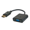 Adapter SAVIO CL-90 (DisplayPort M - D-Sub (VGA) F 0,20m kolor czarny)