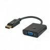 Adapter SAVIO CL-90 (DisplayPort M - D-Sub (VGA) F 0,20m kolor czarny)