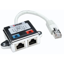 INTELLINET ADAPTER ROZGAŁĘZIACZ LAN RJ45 / 2X RJ45