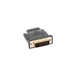 Adapter Lanberg AD-0010-BK (HDMI F - DVI-D (24+1) M kolor czarny)