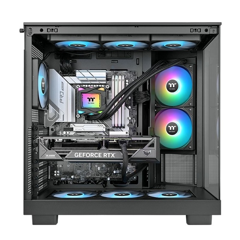 Thermaltake LA240 ARGB Płyta główna Zestaw do chłodzenia płynami 12 cm Czarny 1 szt.