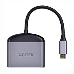 UNITEK ADAPTER USB-C - HDMI 2.1, USB-A, USB-C, PD