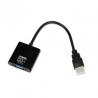 Adapter IBOX IAHV01 (HDMI M - D-Sub (VGA) F 1m kolor czarny)