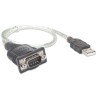 MANHATTAN KONWERTER ADAPTER USB NA RS232/COM/DB9 M