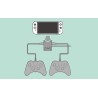 Podstawka USB podwójna PlayStand dla Nintendo Switch 2 - Dark Grey