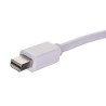 Adapter SAVIO cl-57 (Mini DisplayPort M - HDMI F 0,10m kolor biały)