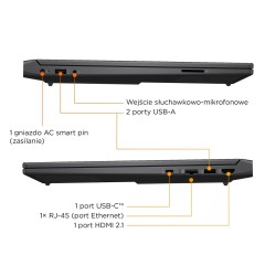 HP Victus 15-fa2243nw i5-13420H 15.6"FHD IPS 144Hz 300nits AG 16GB DDR4 3200 SSD512 GeForce RTX 4050_6GB Cam720p 70Wh Win11