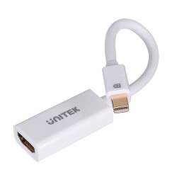 UNITEK ADAPTER MINIDISPLAYPORT-HDMI 4K, Y-6331