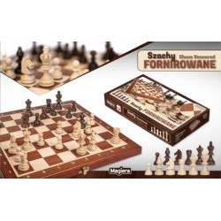 Szachy fornirowane 35cm 30261
