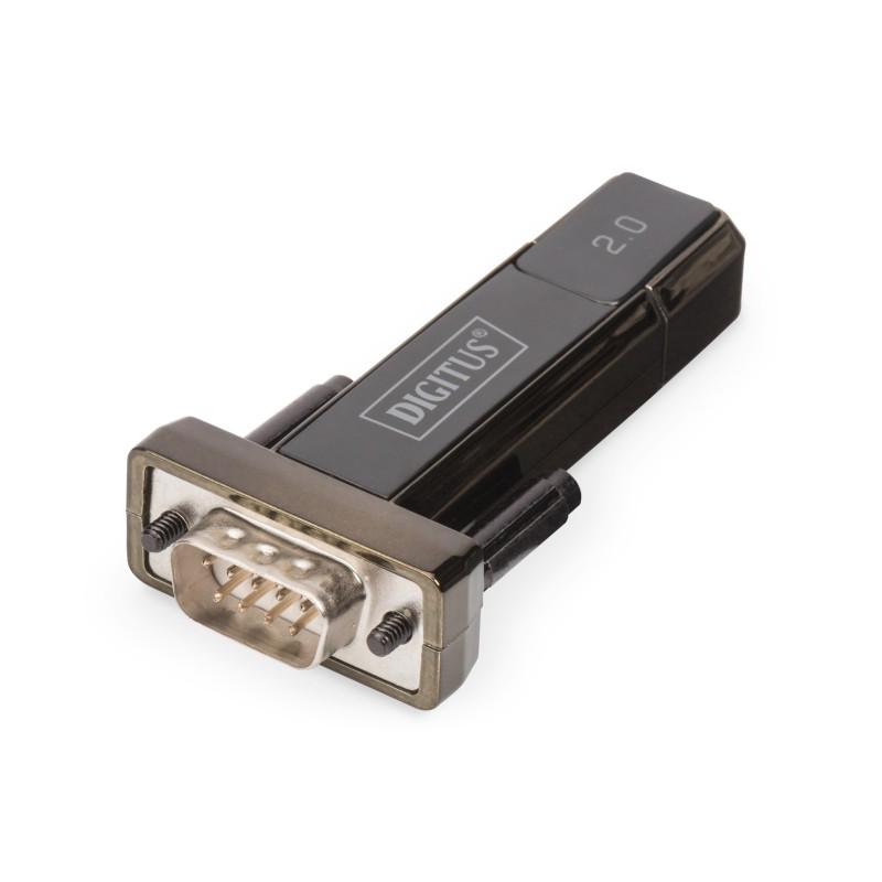 Adapter DIGITUS DA-70156 (USB M - RS-232 M kolor czarny)