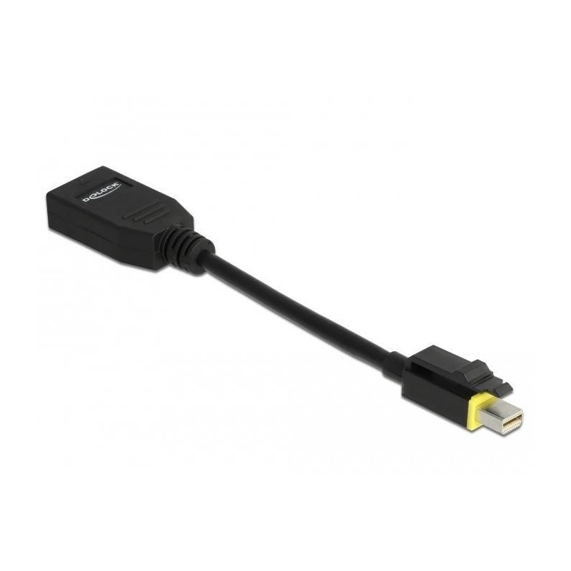 DeLOCK 65978 adapter kablowy 0,15 m Mini DisplayPort DisplayPort Czarny