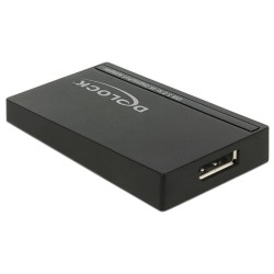 DeLOCK 62581 zewnętrzna karta graficzna usb 3840 x 2160 px Czarny