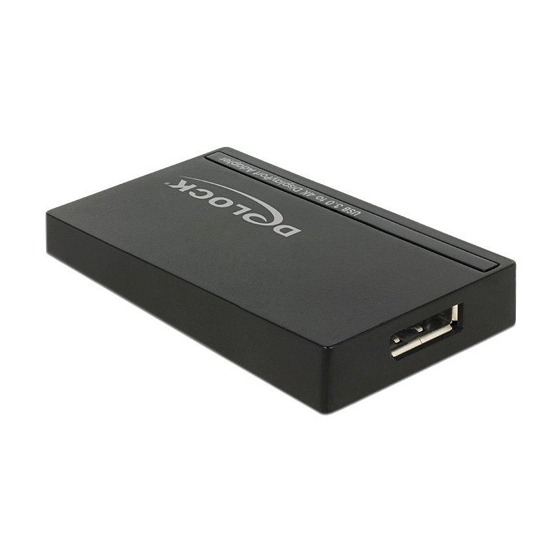 DeLOCK 62581 zewnętrzna karta graficzna usb 3840 x 2160 px Czarny