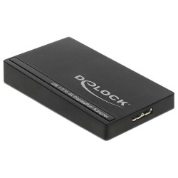 DeLOCK 62581 zewnętrzna karta graficzna usb 3840 x 2160 px Czarny