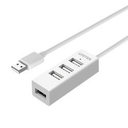 UNITEK HUB 4X USB 2.0 - BIAŁY, Y-2146