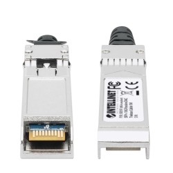 Intellinet 508391 kabel InfiniBand / światłowodowy 1 m SFP+ Czarny, Srebrny