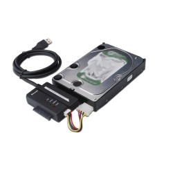 Konwerter IDE, SATA na USB 3.0 z zasilaczem (12V/2A)