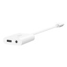 Adapter Belkin RockStar USB-C to 3.5mm Audio + USB-C Charge Adapter