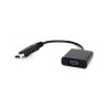 Adapter GEMBIRD A-DPM-VGAF-02 (DisplayPort M - D-Sub (VGA) F 0,15m kolor czarny)