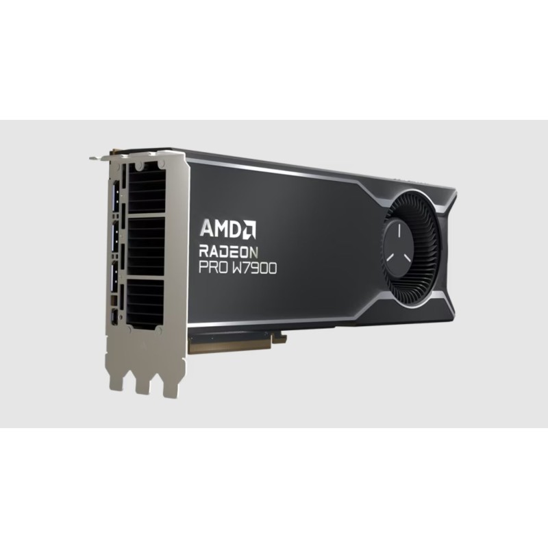 Karta graficzna AMD Radeon Pro W7900 48GB GDDR6 with ECC, 3x DisplayPort 2.1 , 1x Mini-DisplayPort 2.1, 295W, PCI Gen4 x16