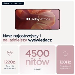 Telefon Motorola Edge 60 Fusion 5G 8RAM 256GB różowy