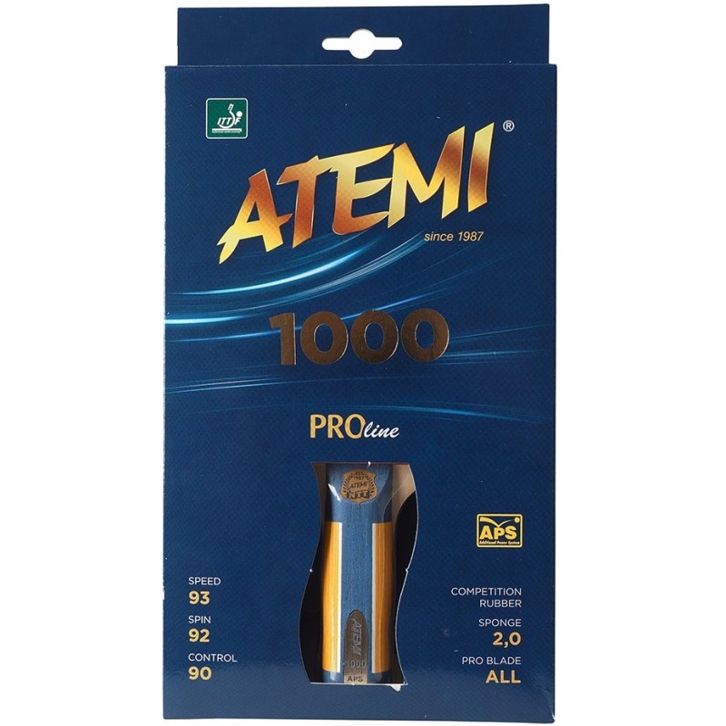 Rakietka do ping ponga New Atemi 1000 Pro concave Rakietka do ping ponga New Atemi 1000 Pro concave