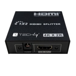 Splitter HDMI 1x2 4K30Hz Aktywny Rozdzielacz HDMI Techly