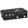 TECHLY PRZEŁĄCZNIK KVM HDMI/USB 2X1 Z AUDIO 4KX2K IDATA KVM-HDMI2U