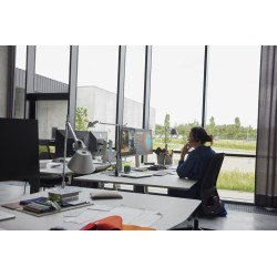 POLY Zestaw słuchawkowy Savi 8420 Office Stereo z certyfikatem Microsoft Teams DECT 1880–1900 MHz