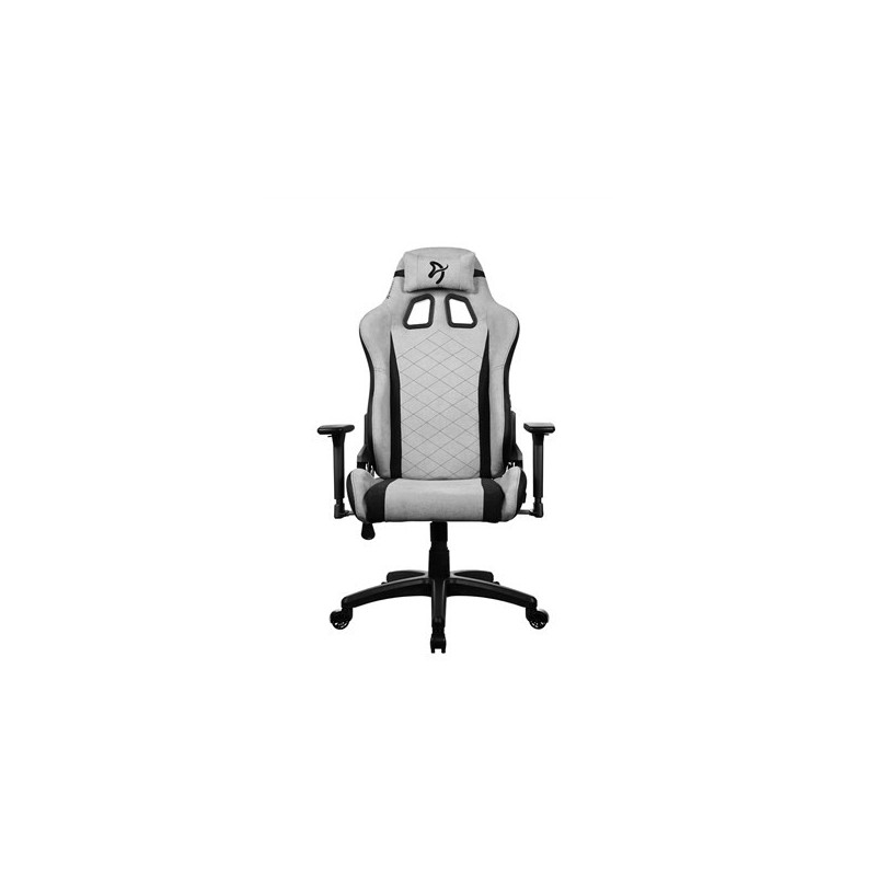 Arozzi Soft Fabric | Gaming Chair | Avanti SoftFabric | Light Pilkas Fotel do gry na konsoli Tapicerowane siedzisko