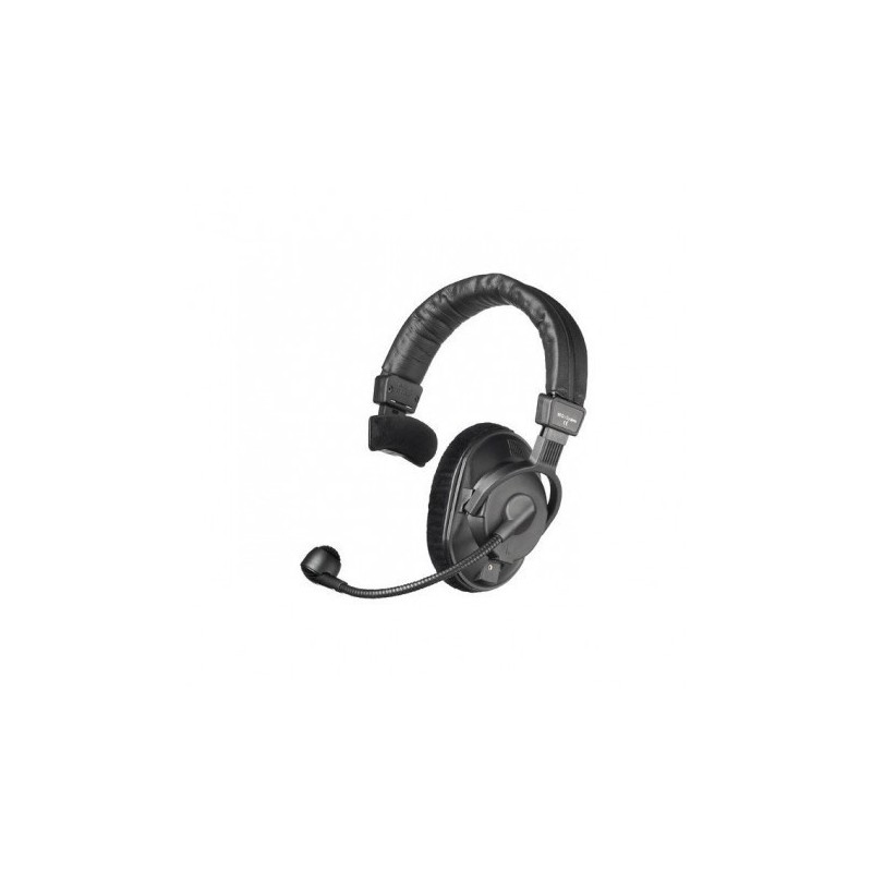 beyerdynamic DT 280 MK II 200/250 OHM Zestaw nagłowny z pojedynczą słuchawką i mikrofonem dynamicznym