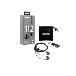 Shure SE112-GR-EFS - Słuchawki douszne, szare