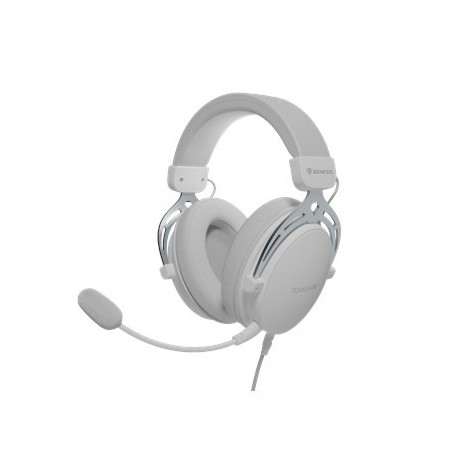 Słuchawki nauszne Genesis Toron 531 z mikrofonem białe
