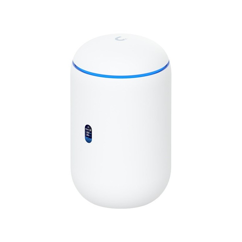 Punkt dostępowy + router Ubiquiti UQ-UDR7 Wi-Fi 7 6 GHz, 5 GHz, 2.4 GHz 5.7 Gbps @ 6 GHz + 4.3 Gbps + 688 Mbps